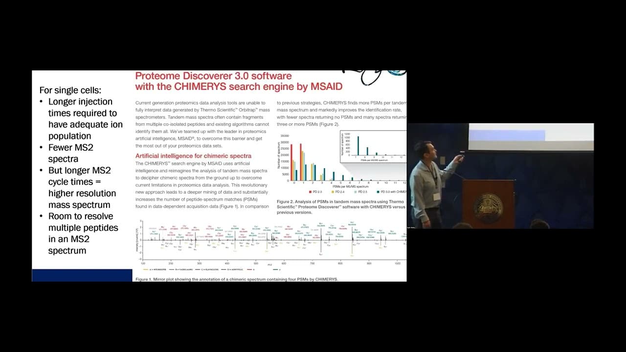 Improved separations and data acquisition strategies for single-cell proteomics l Prof. Ryan Kelly | SCP 2023